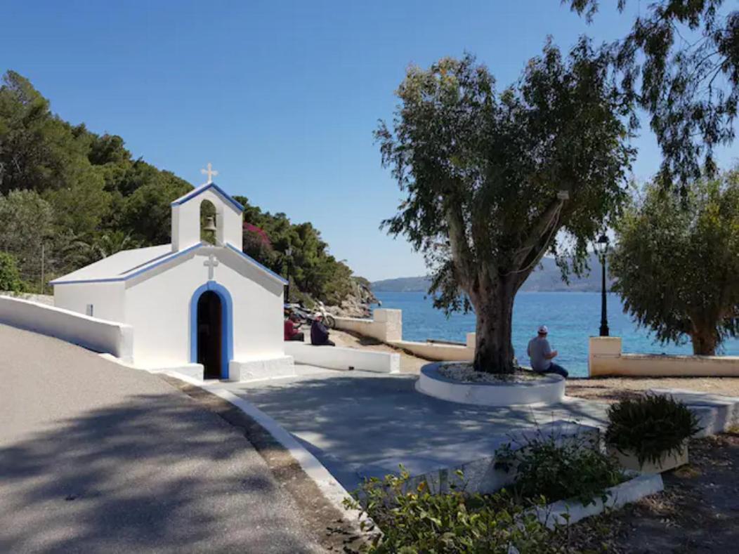 Rigos House At Askeli Beach, Poros Island 포로스타운 외부 사진